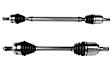 SET-GSPNCV71001K Front, Driver and Passenger Side Axle Assembly - Set of 2, 2.4L, 4Cyl