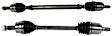 2020 Hyundai Sonata - Front, Driver and Passenger Side Axle Assembly, 1.6L 4Cyl