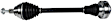 SET-GSPNCV72022-4 Front and Rear, Driver and Passenger Side Axle Assembly - Set of 4, 1.8L, 4Cyl