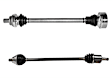 SET-GSPNCV72110-D Front And Rear, Passenger Side Axle Assembly - Set of 2 FWD, 2.0L, 4Cyl