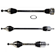SET-GSPNCV72188-3 Front, Driver and Passenger Side and Rear, Passenger Side Axle Assembly - Set of 3 FWD