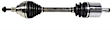 SET-GSPNCV72188-3 Front, Driver and Passenger Side and Rear, Passenger Side Axle Assembly - Set of 3 FWD