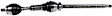 SET-GSPNCV73006-4 Front and Rear, Driver and Passenger Side Axle Assembly - Set of 4 FWD, 2.5L, 5Cyl