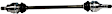SET-GSPNCV73006-4 Front and Rear, Driver and Passenger Side Axle Assembly - Set of 4 FWD, 2.5L, 5Cyl
