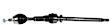 SET-GSPNCV73012-4 Front and Rear, Driver and Passenger Side Axle Assembly - Set of 4 FWD, 3.2L, 6Cyl