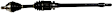 SET-GSPNCV73016-4 Front and Rear, Driver and Passenger Side Axle Assembly - Set of 4 FWD, 2.5L, 5Cyl