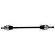 SET-GSPNCV73542-4 Front and Rear, Driver and Passenger Side Axle Assembly - Set of 4, 2.9L, 6Cyl