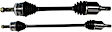 SET-GSPNCV75036 Front, Driver and Passenger Side Axle Assembly - Set of 2, 2.4L, 4Cyl