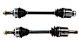 SET-GSPNCV75502-B Front, Driver and Passenger Side Axle Assembly - Set of 2, 1.8L, 4Cyl