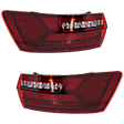 Driver and Passenger Side, Outer LED Tail Light, With bulb(s), OE Replacement, CAPA Certified