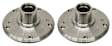 SET-GXL33412229120-2 Rear, Driver and Passenger Side Wheel Hub, 5 Lugs, RWD