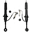 SET-GXL4851080229 Front, Driver and Passenger Side Shock, 4WD