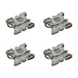 SET-GXL51321938884-4 Window Regulator Clip, Pack of 4