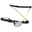 SET-GXL51337020660 Front, Driver and Passenger Side Power Window Regulator, Without Motor
