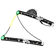 SET-GXL51337020660 Front, Driver and Passenger Side Power Window Regulator, Without Motor