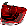 SET-GXL63212990112 Driver and Passenger Side, Outer Halogen Tail Light, Without bulb(s), OE Replacement