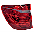 SET-GXL63217220240-B Driver and Passenger Side, Outer Halogen Tail Light, Without bulb(s), OE Replacement