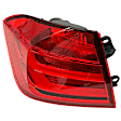 SET-GXL63217313040 Halogen Tail Light, Without bulb(s), OE Replacement, Sedan
