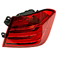 SET-GXL63217313040 Halogen Tail Light, Without bulb(s), OE Replacement, Sedan