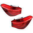 SET-GXL63217488548-A Driver and Passenger Side, Outer LED Tail Light, With bulb(s), OE Replacement