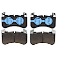 SET-GXLLR138646-B Front and Rear Semi-metallic Brake Pad Set