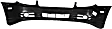 Front and Rear Primed Bumper Cover
