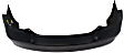 Front and Rear Primed Bumper Covers, Sedan