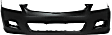 Front and Rear Primed Bumper Covers, Sedan