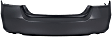Front and Rear Primed Bumper Covers, Sedan