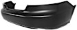 Coupe Front and Rear Primed Bumper Covers