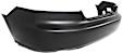 Coupe Front and Rear Primed Bumper Covers
