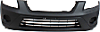 Front and Rear Textured Bumper Cover