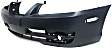 Sedan Front and Rear Primed Bumper Cover