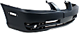 Sedan Front and Rear Primed Bumper Cover