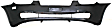 Front and Rear Primed Bumper Cover