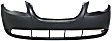 Sedan Front and Rear Primed Bumper Cover