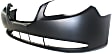 Sedan Front and Rear Primed Bumper Cover
