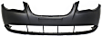 2007 Hyundai Elantra - Front and Rear Primed Bumper Cover, Sedan, CAPA Certified