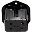 Front, Driver and Passenger Side Bumper Bracket, Sedan