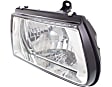Driver and Passenger Side Halogen Headlight, With bulb(s), OE Replacement