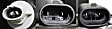 2007 Honda Accord - Driver and Passenger Side Halogen Headlight, With bulb(s), OE Replacement, Sedan