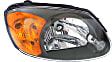 Driver and Passenger Side Halogen Headlight, With bulb(s), OE Replacement