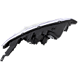 Driver and Passenger Side Halogen Headlight, Without bulb(s), OE Replacement