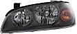 Driver and Passenger Side Halogen Headlight, With bulb(s), OE Replacement