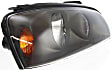 Driver and Passenger Side Halogen Headlight, With bulb(s), OE Replacement