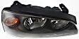 Driver and Passenger Side Halogen Headlight, With bulb(s), OE Replacement