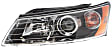 Driver and Passenger Side Halogen Headlight, With bulb(s), OE Replacement