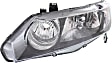 2010 Honda Civic - Driver and Passenger Side Halogen Headlight, Without bulb(s), 4-Door, OE Replacement, Sedan