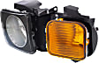 2006-2010 Hummer H3 - Driver and Passenger Side Halogen Headlight, With bulb(s), OE Replacement