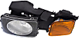 2006-2010 Hummer H3 - Driver and Passenger Side Halogen Headlight, With bulb(s), OE Replacement